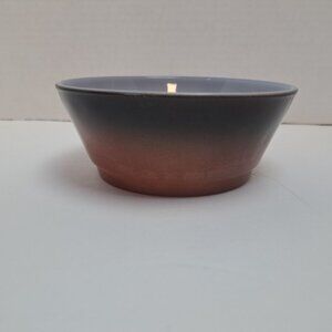 Vintage Anchor Hocking Fire King Oven Proof Brown Fade To Black 5” Bowl